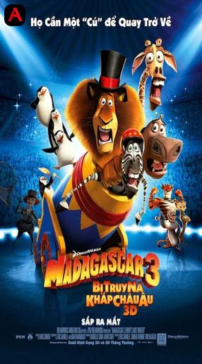 Madagascar 3: Europe`s Most Wanted